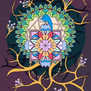 Peacock-shielded