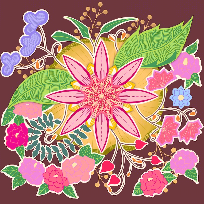 Wreath Blossom - shielded