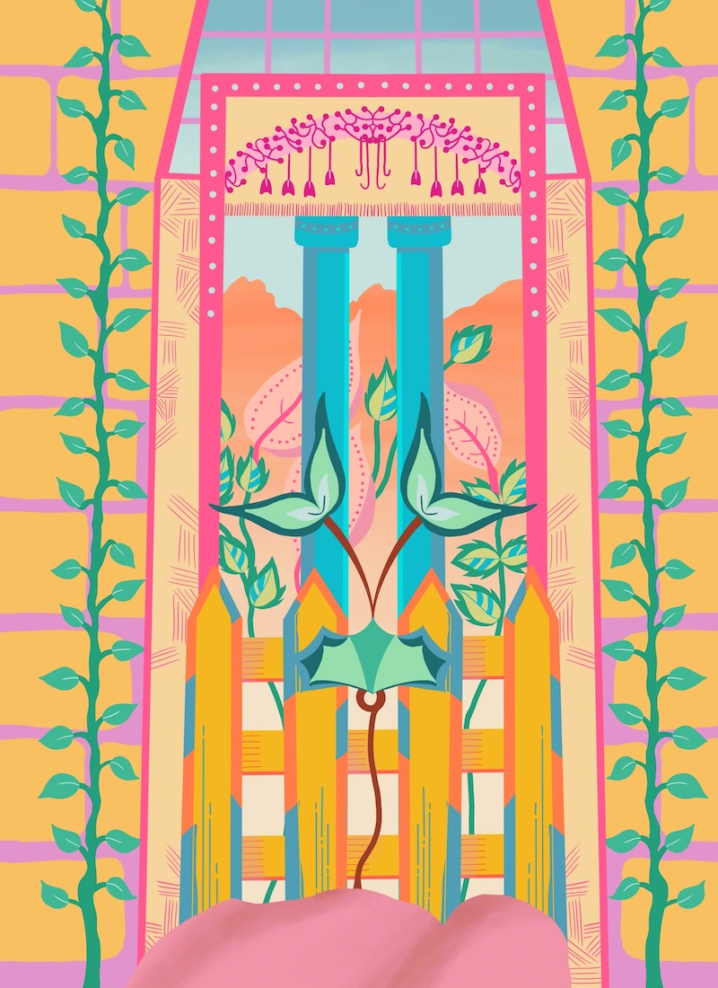 Vined Entrance